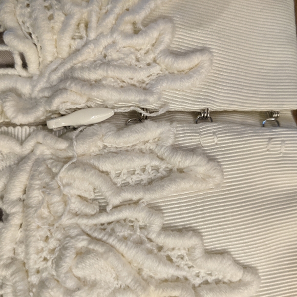 EUC Ellie Tahari Bennet Lace Skirt $398 Size 0 - Picture 11 of 14